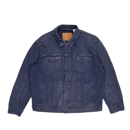 Levi's Vintage Blue Denim Jacket XXL 100% Cotton Collared