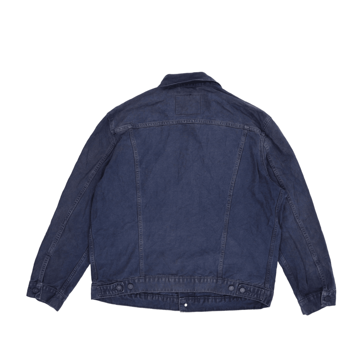 Levi's Vintage Blue Denim Jacket XXL 100% Cotton Collared