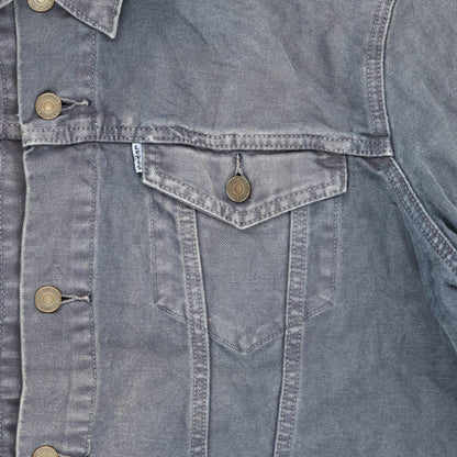 Levi's Vintage Blue Denim Jacket XXL 100% Cotton Collared
