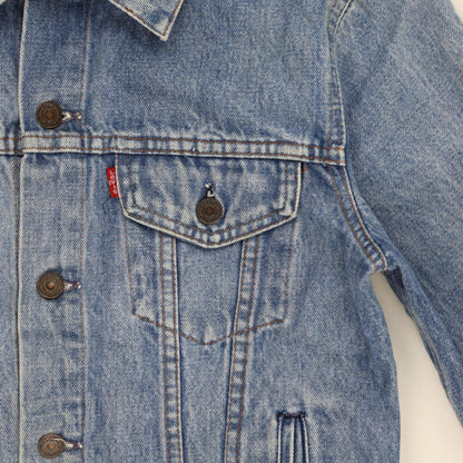 Levi's Vintage Light Blue Denim Trucker Jacket Men's Medium 100% Cotton