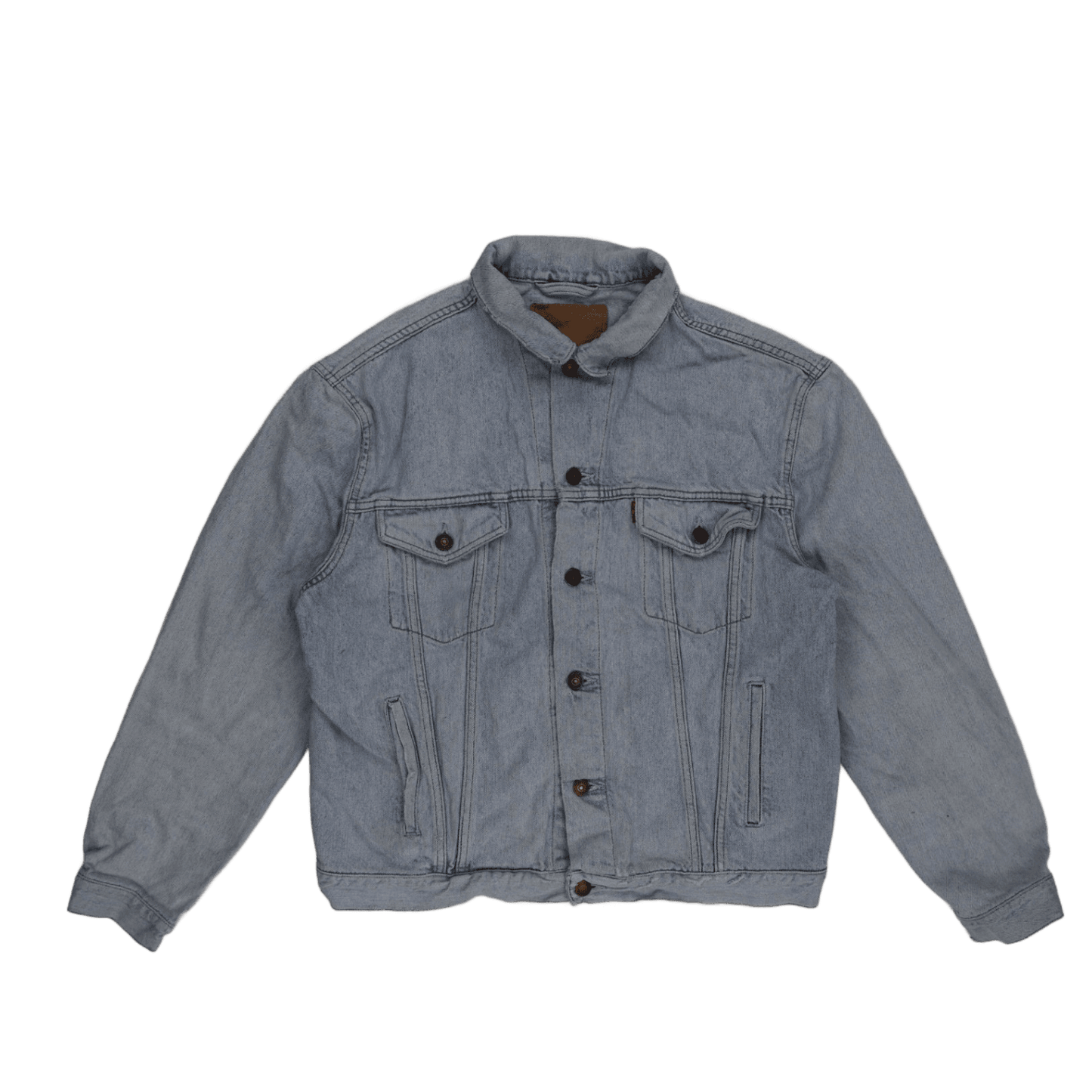 Levi's Vintage Light Blue Denim Trucker Jacket Men's Large Cotton