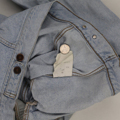 Levi's Vintage Light Blue Denim Trucker Jacket Men's Large Cotton