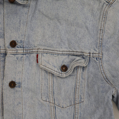 Levi's Vintage Light Blue Denim Trucker Jacket Men's Large Cotton