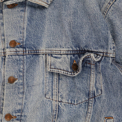 Levi's Vintage Light Blue Denim Trucker Jacket Men's Large 100% Cotton
