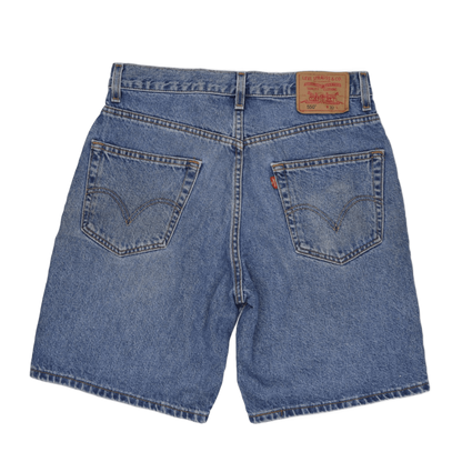 Levi's 550 Vintage Denim Shorts Blue W32 Cotton