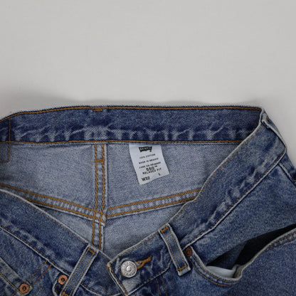 Levi's 550 Vintage Denim Shorts Blue W32 Cotton