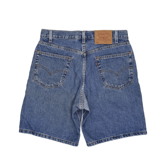 Levi's 550 Relaxed Fit Denim Shorts Blue Size 32 Cotton