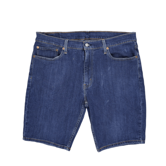 Levi's 511 Slim Fit Denim Shorts Blue Size 36in Cotton Vintage