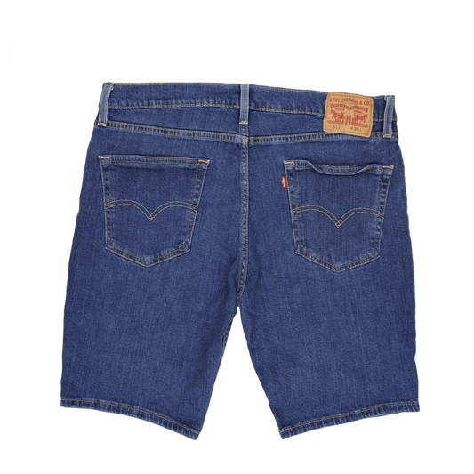 Levi's 511 Slim Fit Denim Shorts Blue Size 36in Cotton Vintage