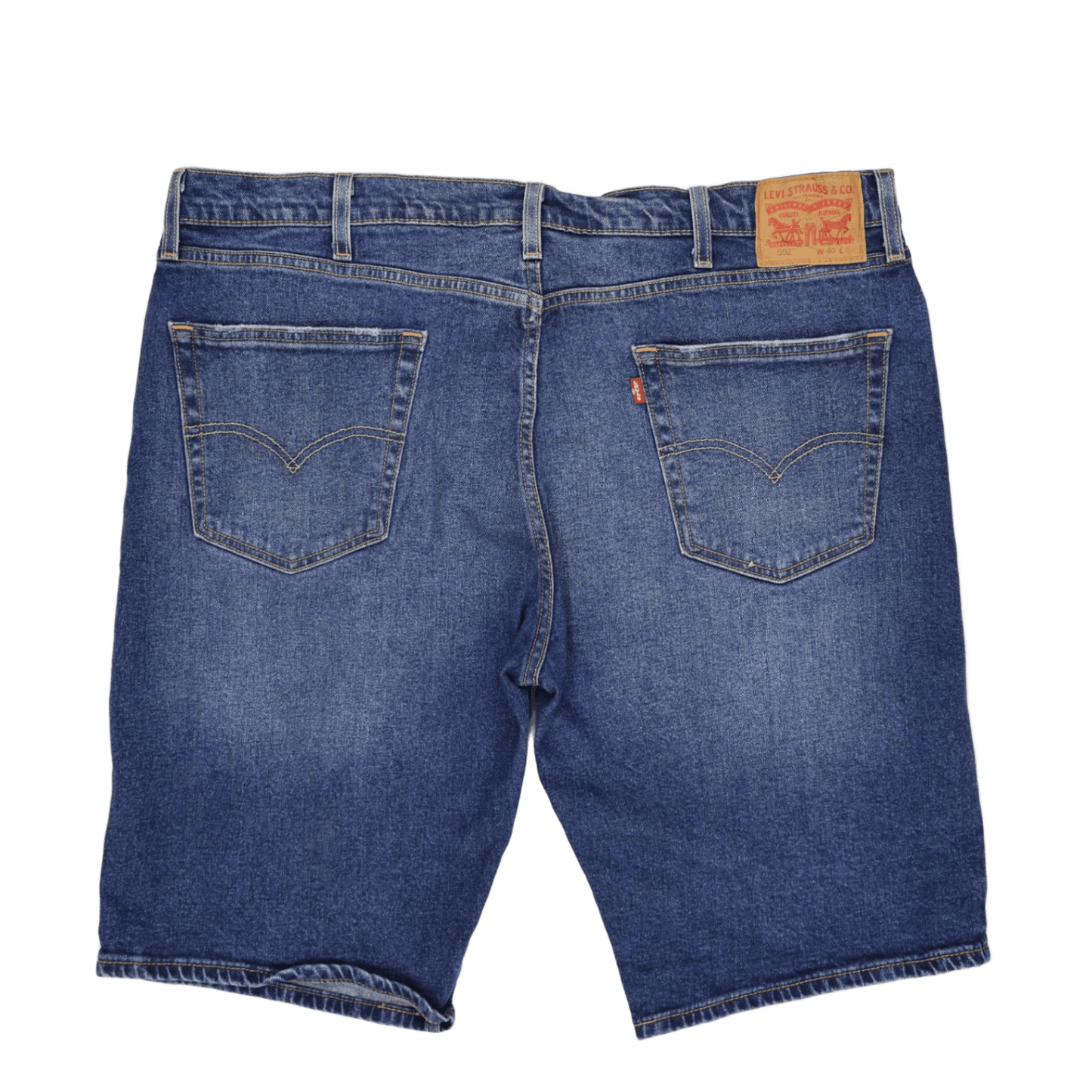 Levi's 502 Vintage Blue Denim Shorts W40 100 Percent Cotton