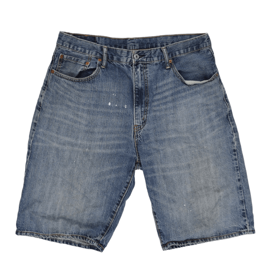 Levi's 569 Loose Straight Denim Shorts Blue W36 100 Percent Cotton Vintage Pre-Owned