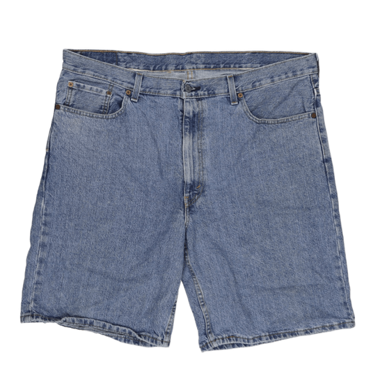 Levi's 550 Loose Fit Denim Shorts for Men Blue W40 Cotton Vintage
