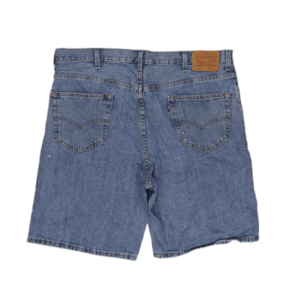 Levi's 550 Loose Fit Denim Shorts for Men Blue W40 Cotton Vintage