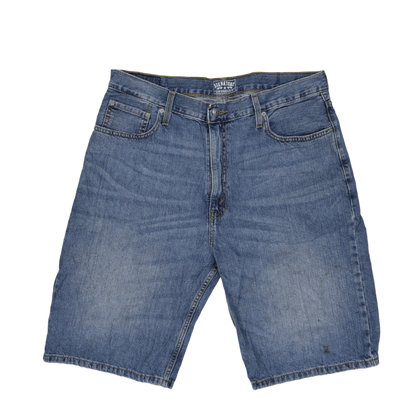 Signature by Levi Strauss and Co Blue Denim Shorts Size 36 100 Percent Cotton