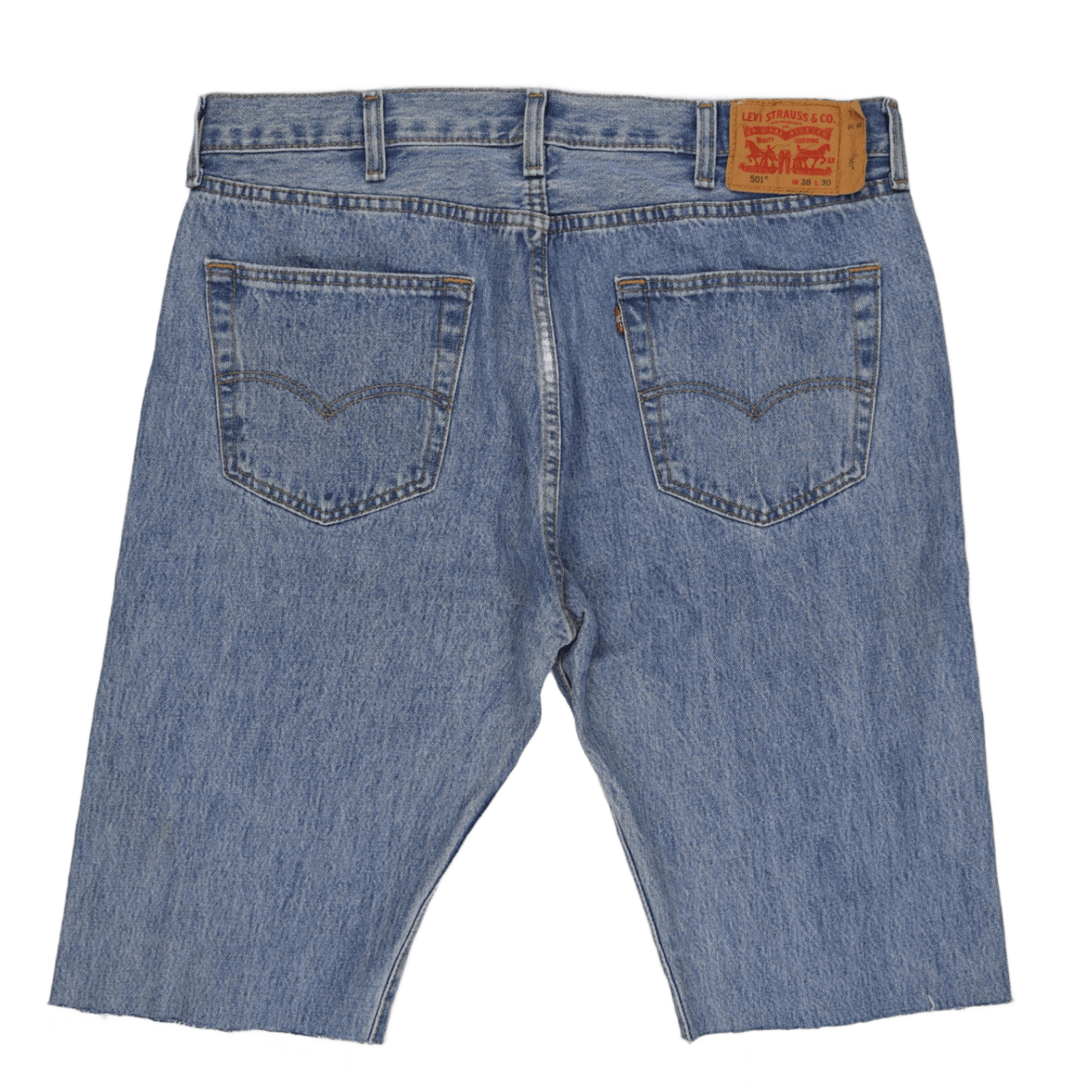 Levi's 501 Vintage Denim Cut-Off Shorts Blue W38 L30 100 Cotton