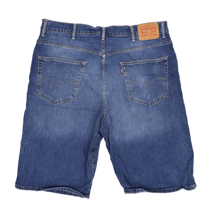 Levi's 569 Loose Fit Blue Denim Shorts W40 Extra Large Cotton