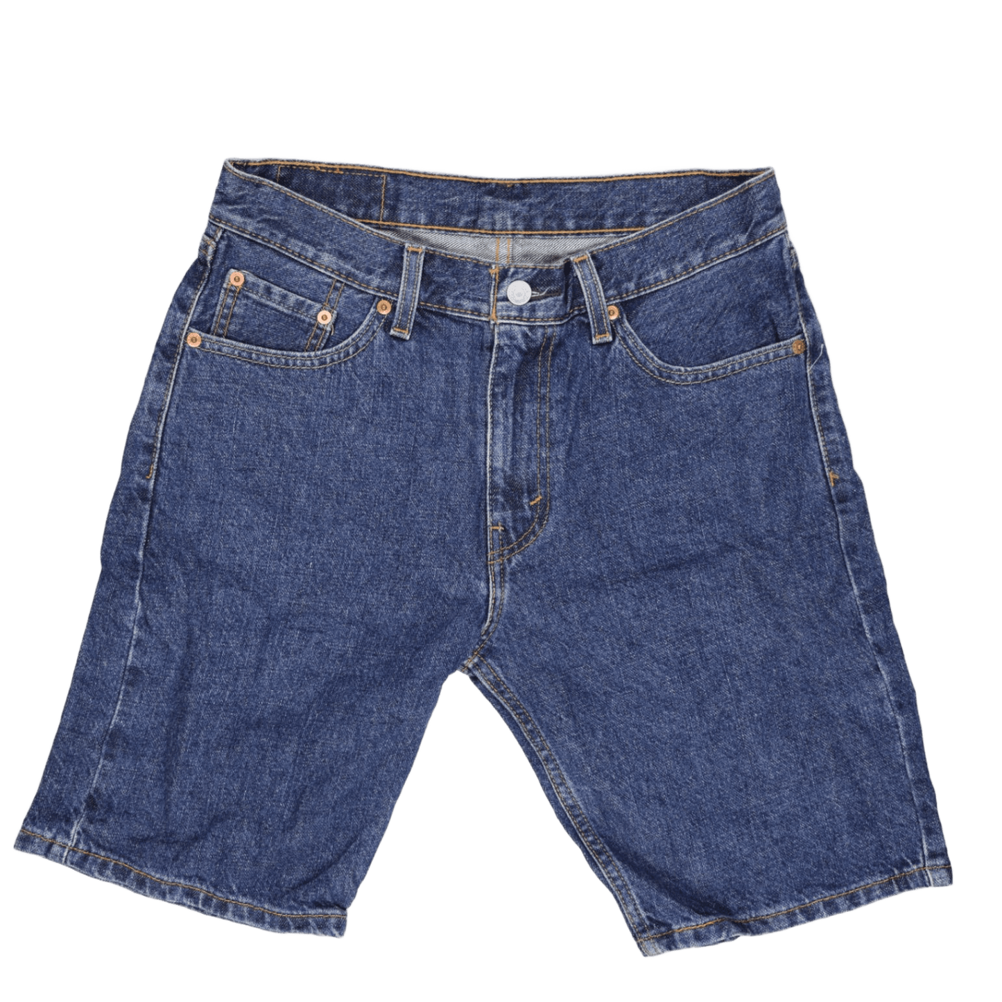 Levi's 505 Vintage Blue Denim Shorts W30 100 Percent Cotton