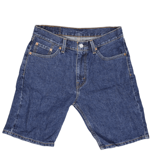 Levi's 505 Vintage Blue Denim Shorts W30 100 Percent Cotton