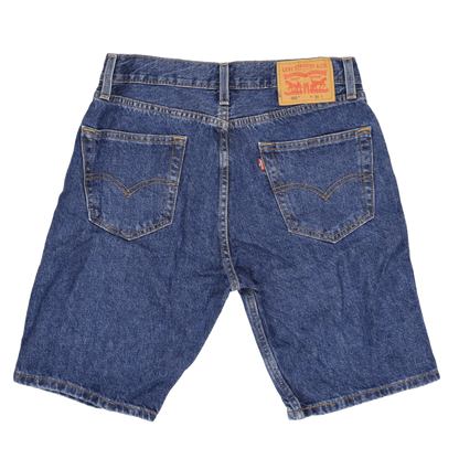 Levi's 505 Vintage Blue Denim Shorts W30 100 Percent Cotton