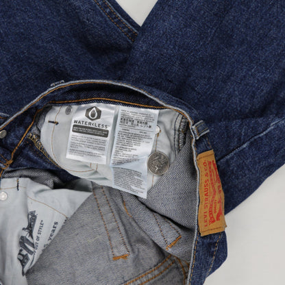 Levi's 505 Vintage Blue Denim Shorts W30 100 Percent Cotton