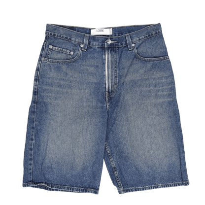 Levi's 569 Vintage Loose Fit Denim Shorts Blue W33 100% Cotton
