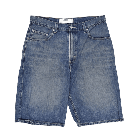 Levi's 569 Vintage Loose Fit Denim Shorts Blue W33 100% Cotton