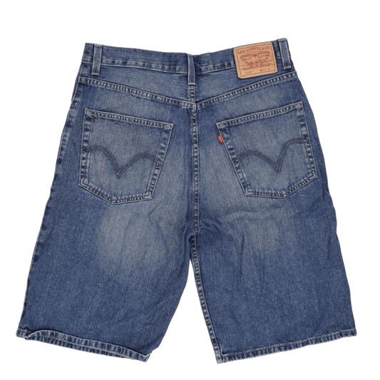 Levi's 569 Vintage Loose Fit Denim Shorts Blue W33 100% Cotton