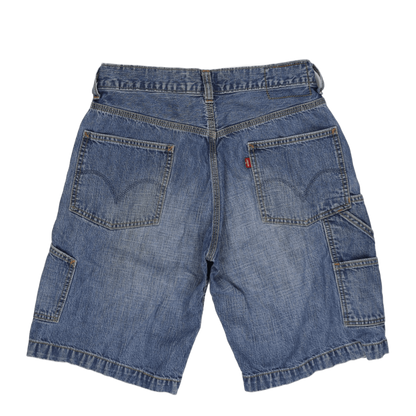 Levi's Vintage Carpenter Shorts Blue W30 100% Cotton