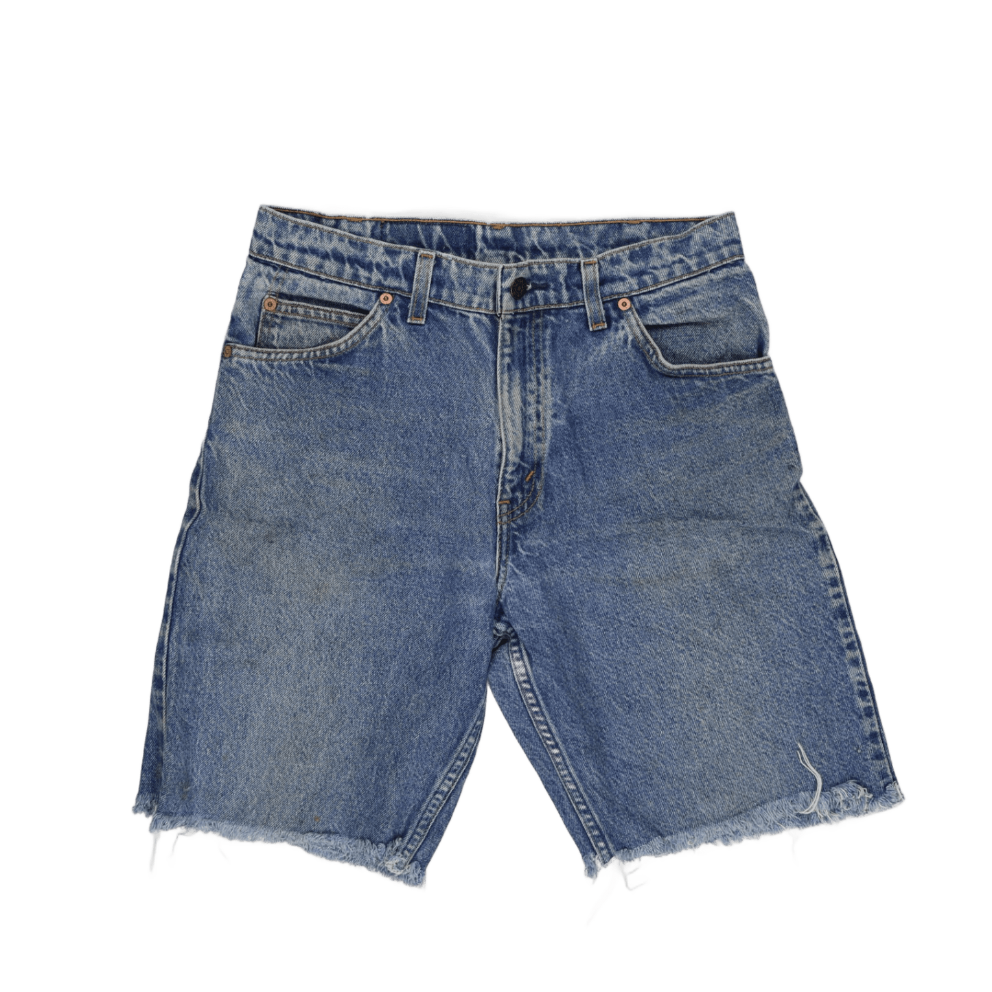 Levi's 550 Vintage Blue Denim Shorts W30 L32 Cotton Denim