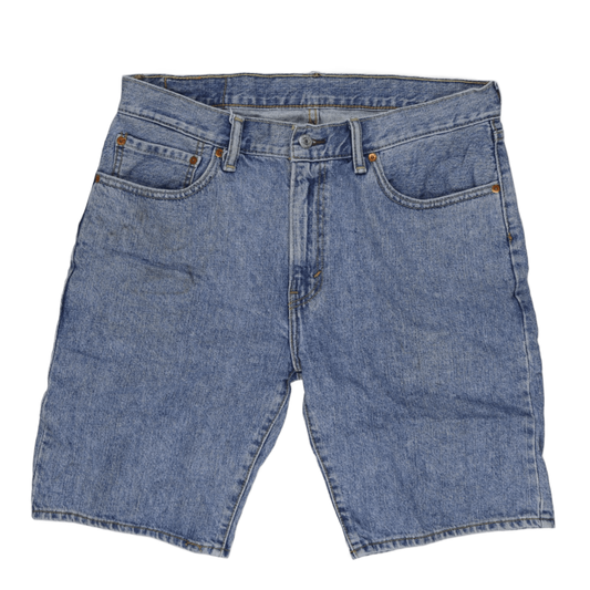 Levi's 505 Vintage Light Blue Denim Shorts W34 100 Cotton