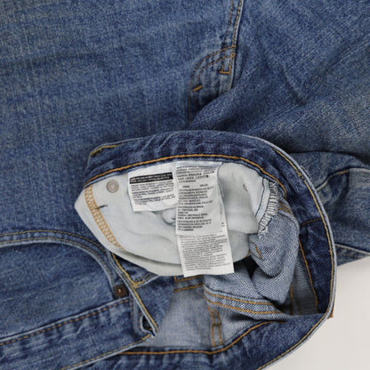 Levi's 505 Vintage Denim Shorts Blue W36 9 Inch Inseam 100 Percent Cotton