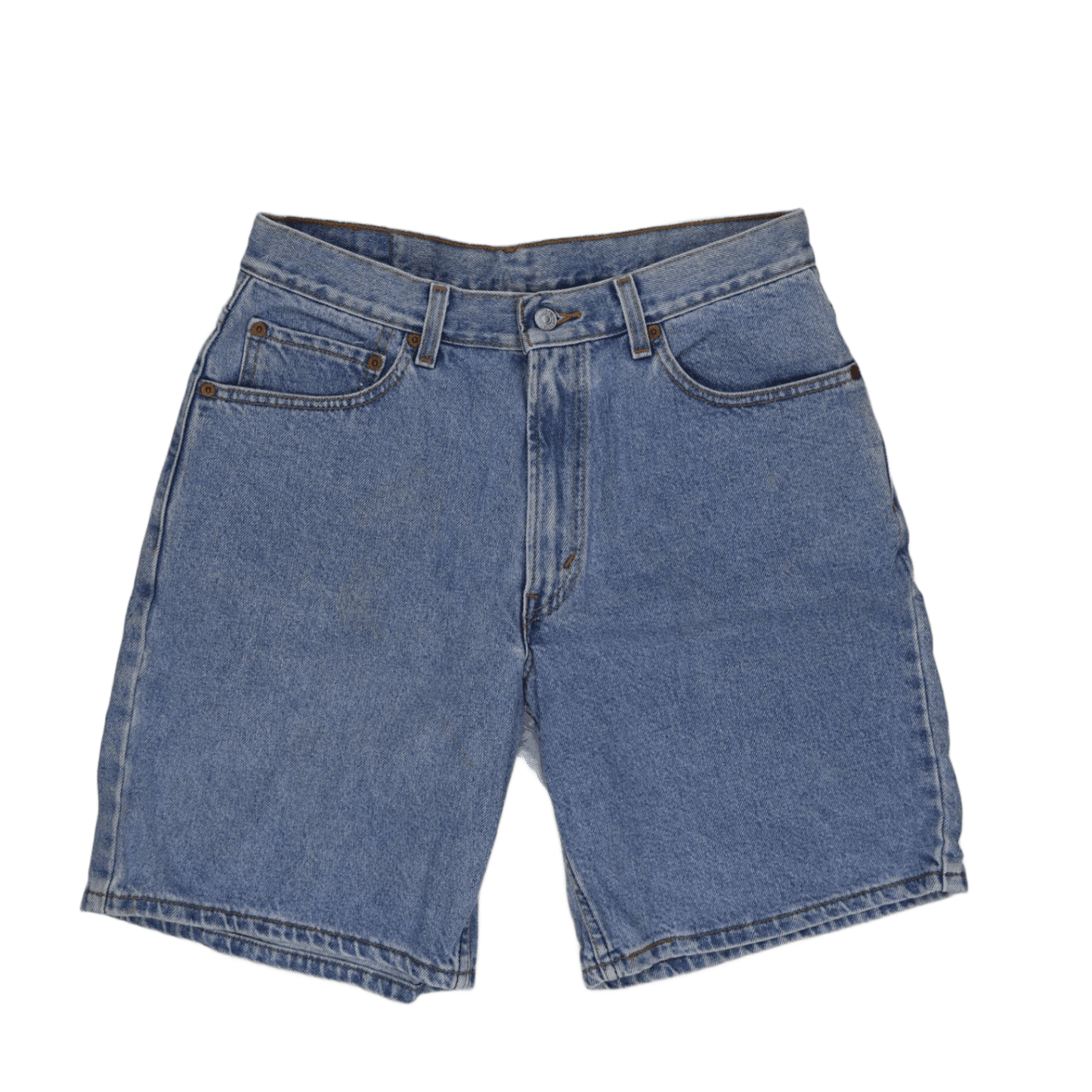 Levi's 550 Relaxed Fit Denim Shorts Blue W34 100% Cotton Vintage