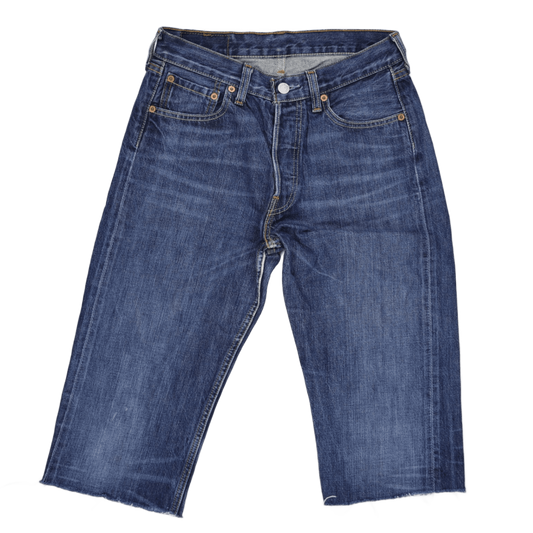 Levi's 501 Vintage Denim Cutoff Shorts Blue W29 L32 Cotton