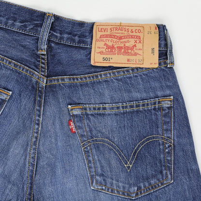 Levi's 501 Vintage Denim Cutoff Shorts Blue W29 L32 Cotton