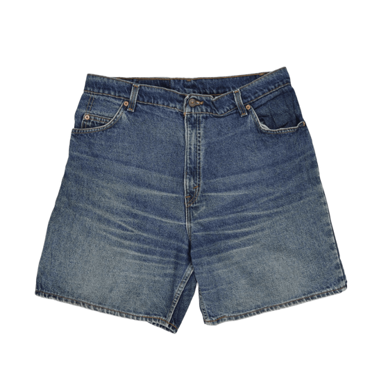 Levi's 36951 Vintage Denim Shorts Blue Size 16 9 Inch Inseam Cotton Denim Womens