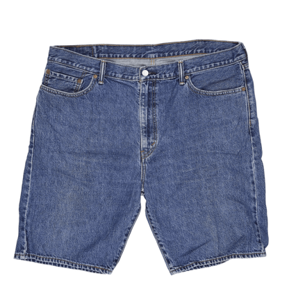 Levi's 505 Vintage Men's Blue Denim Shorts W40 9 Inch Inseam 100 Percent Cotton Classic Fit