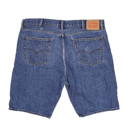 Levi's 505 Vintage Men's Blue Denim Shorts W40 9 Inch Inseam 100 Percent Cotton Classic Fit