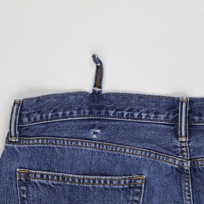Levi's 505 Vintage Men's Blue Denim Shorts W40 9 Inch Inseam 100 Percent Cotton Classic Fit