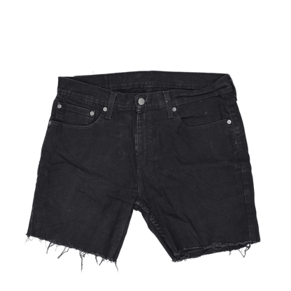 Levi's 559 Waterless Black Denim Cut-Off Shorts W33 Cotton Vintage