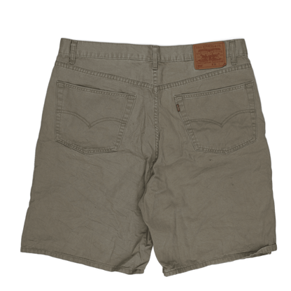Levi's 550 Relaxed Fit Men's Tan Shorts W38 Cotton Vintage