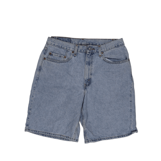 Levi's 550 Vintage Light Blue Denim Jean Shorts Size 34 Cotton