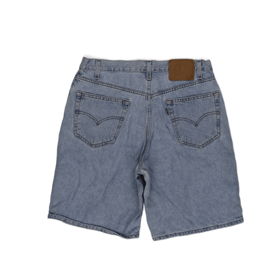 Levi's 550 Vintage Light Blue Denim Jean Shorts Size 34 Cotton