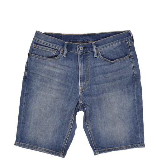 Levi's 541 Casual Denim Shorts Blue W34 Stretch Cotton for Men