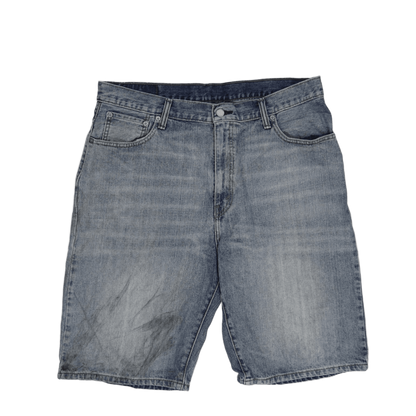 Levi's 569 Loose Fit Denim Shorts Light Blue 36W Cotton Vintage