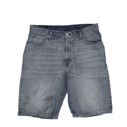 Levi's 569 Loose Fit Denim Shorts Light Blue 36W Cotton Vintage