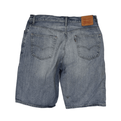 Levi's 569 Loose Fit Denim Shorts Light Blue 36W Cotton Vintage