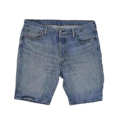 Levi's 501 Vintage Denim Shorts Faded Blue W36 Cotton