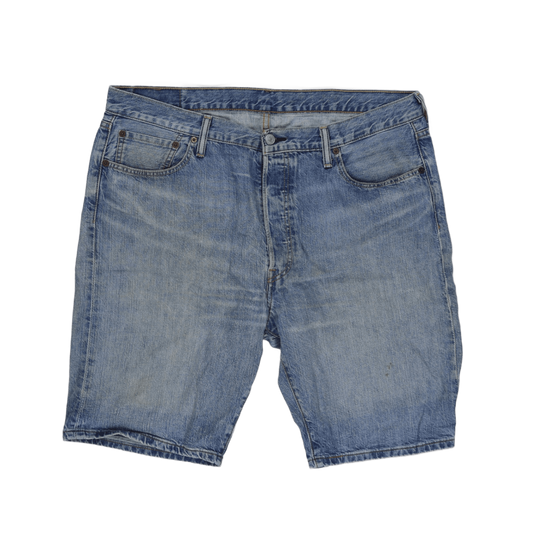 Levi's 501 Vintage Denim Shorts Faded Blue W36 Cotton