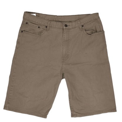 Levi Strauss & Co 569 Loose Fit Chino Shorts Beige Size 38 Cotton Blend