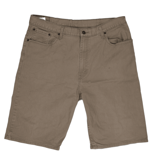 Levi Strauss & Co 569 Loose Fit Chino Shorts Beige Size 38 Cotton Blend